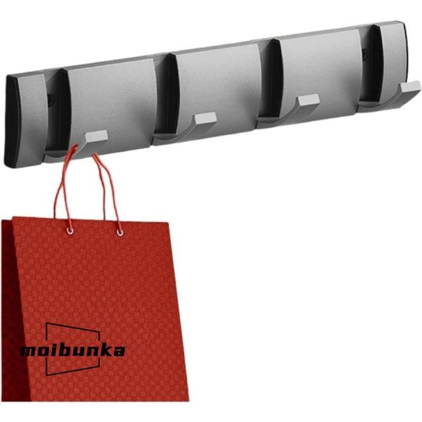 壁掛けフック ウォールハンガー 壁付け フック ハンガー 壁掛け 収納 ハンガーフック 開閉式フック...