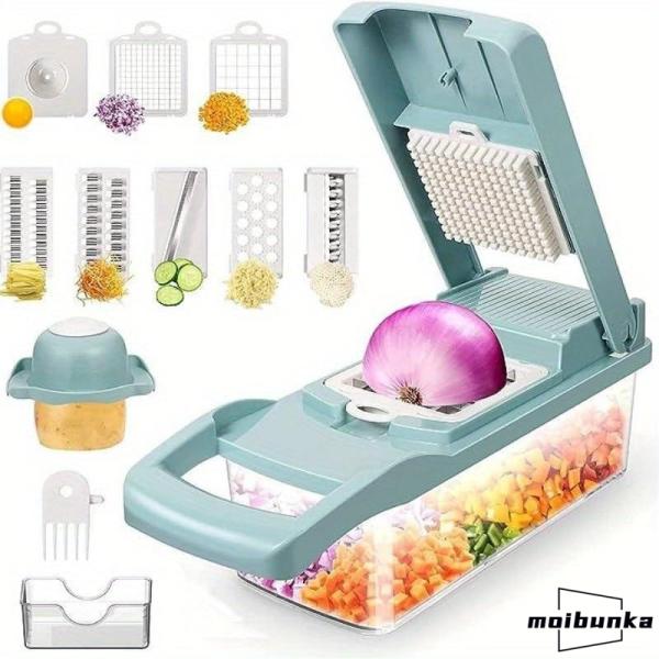 【プロ料理人推薦】スライサー 野菜カッター 千切りスライサー 角切り キッチン用品 調理器具 多機能...