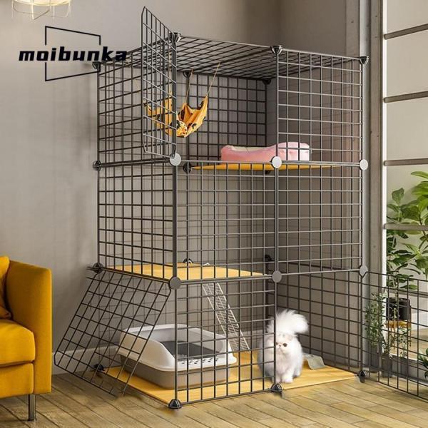 猫ケージ キャットケージ 猫ケージ 超大型 猫ケージ キャットケージ 大型猫 おしゃれ 3段 4段 ...
