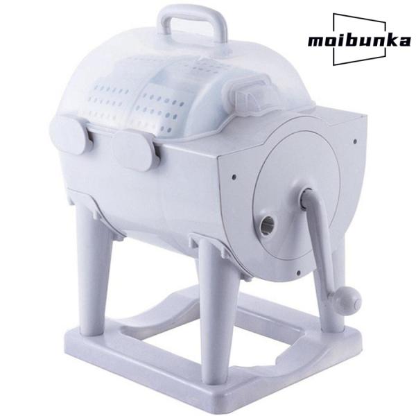 小型洗濯機 手動式洗濯機 ポータブル洗濯機 現代 北欧 ミニ 洗濯機 下着洗濯機 脱水機 手回し洗濯...