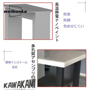 DIY 金属製 テーブル脚 パーツ 黒 2本セ...の詳細画像3