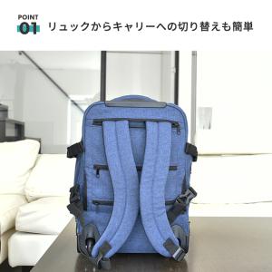 リュックキャリー スーツケース Sサイズ 機内...の詳細画像4