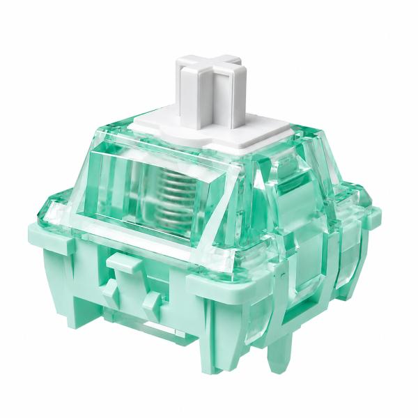Gateron Magnetic Jade Pro 70個 磁気キースイッチ ホールエフェクト HE...