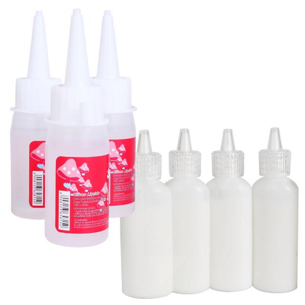 接着剤ボンド 透明 ラテックス ドールハウス ミニチュア DIY 用 ( 中プラスチック用3本＆木工...