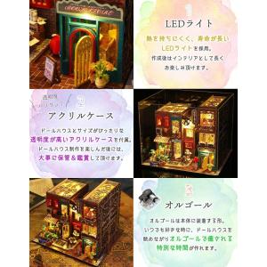 ドールハウス ミニチュア 手作りキット 本棚の...の詳細画像3