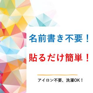 ノンアイロン お名前シール 100枚入り W1...の詳細画像5