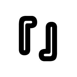 ハングルミニ文字 ぷっくりネームボード ネムボ ハングル 文字パネル 文字パ