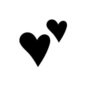 切り文字 ハート13 サイズ S 80 80mm 素材 ホログラムシート 蛍光シート Heart13 Hs S もじパラ ヤフーショップ 通販 Yahoo ショッピング