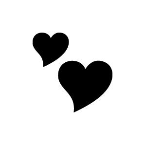 切り文字 ハート12 サイズ S 80 80mm 素材 ホログラムシート 蛍光シート Heart12 Hs S もじパラ ヤフーショップ 通販 Yahoo ショッピング