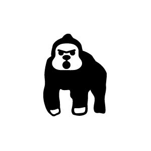 切り文字 ゴリラ3 サイズ S 80 80mm 素材 カッティングシート Kigo135 Cs S もじパラ ヤフーショップ 通販 Yahoo ショッピング