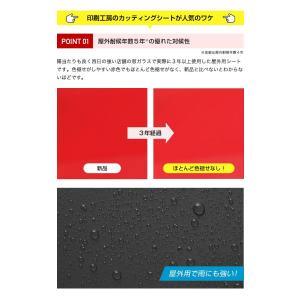 A4サイズ カッティング用シート『屋外用』『防...の詳細画像4