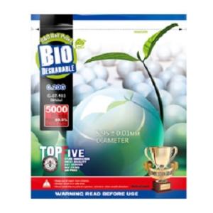 G&amp;G　0.2ｇ 超精密バイオBB弾 5000発 G-07-103