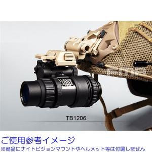 FMA AN/PVS-18 ダミー ナイトビジョン NVG BK ブラック : ミリタリー