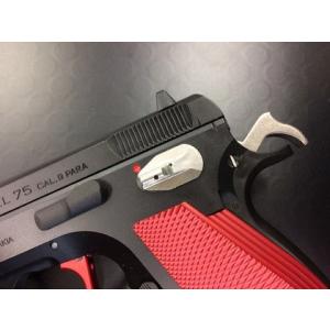 【5％OFFクーポン】Carbon8　CO2ガスブローバック　CZ75専用　ステンレスセフティ