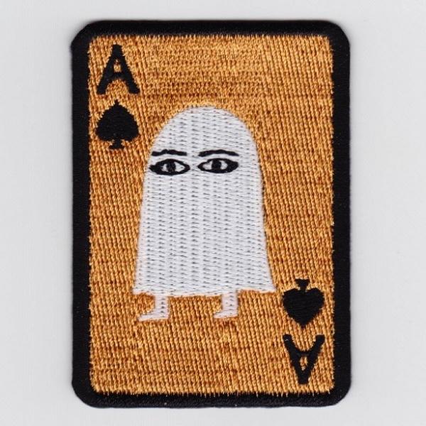 【ブラックフライデー5％OFFクーポン】IXAパッチ　メジェドさまデスカードパッチ　IE-CP51