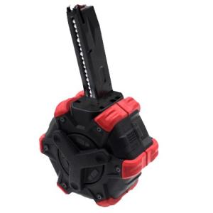 HFC GBB GLOCKシリーズ用 ドラムマガジン 東京マルイ グロック用 HFC Glockシリーズ用 145連ガスドラムマガジン | エアガンパーツ