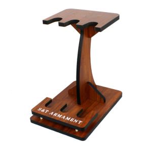 LayLax 木製ガンラック(組み立て式)600-480DB : LayLaxオフィシャル