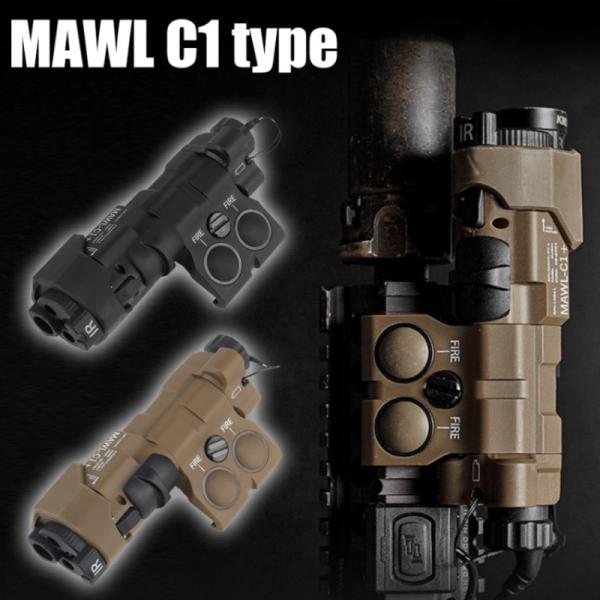 MAWL C1タイプバッテリーケース BK/DE