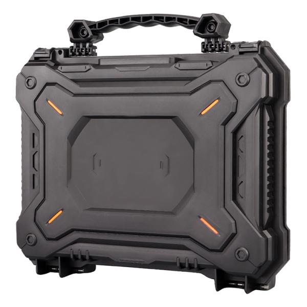 【ボーナスストアPlus＋5％】WoSporT セイフティーハードガンケース BK ハンドガンケース