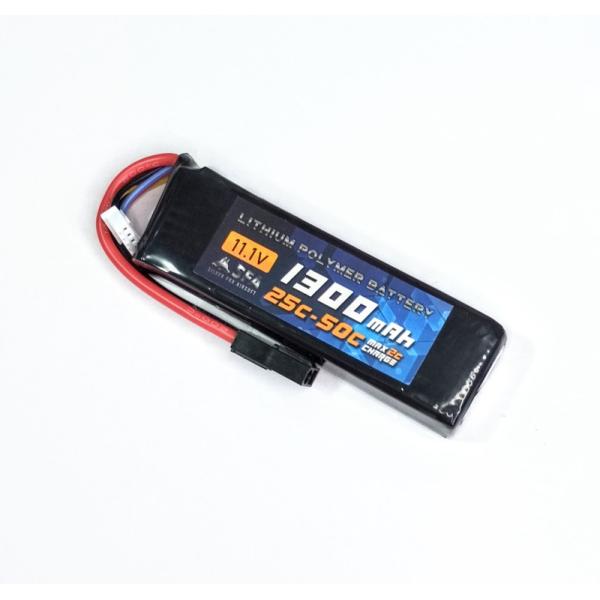 SFA 11.1ｖ1300ｍAh リポバッテリー 25C-50C ミニS ミニコネクタータイプ