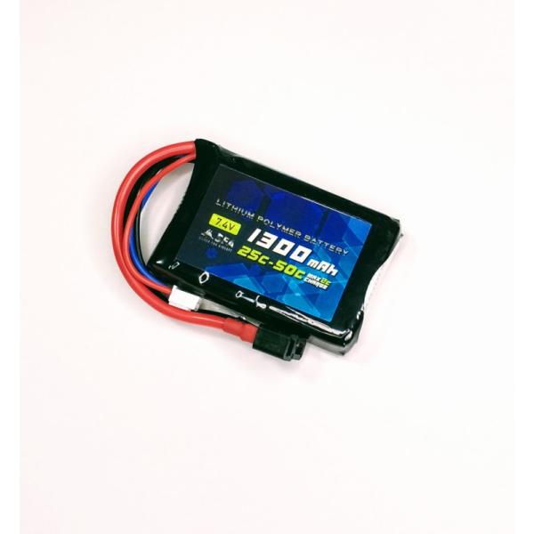 SFA 7.4ｖ1300ｍAh リポバッテリー 25C-50C PEQ Tコネクタータイプ　SA-B...