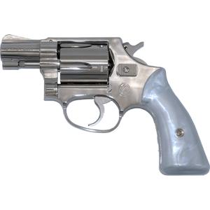 タナカ ガスリボルバー S&amp;W M36 チーフスペシャル 2inch Square Butt トラビ...