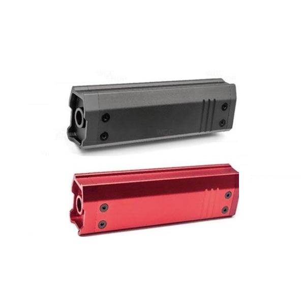 ACTION ARMY ダミーサイレンサー バレルエクステンション 14mm逆ネジ対応 130mm ...