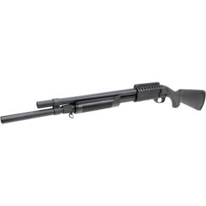 S&amp;T M870 Long Expansion フルメタル エアコッキングショットガン