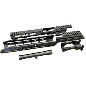 東京マルイ サイガ12K対応 CNCアルミ M-LOKハンドガード ショート