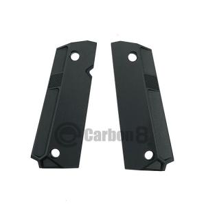 Carbon8】M45シリーズ＆HELLCAT4.3専用カスタムグリップパネル-FLAT
