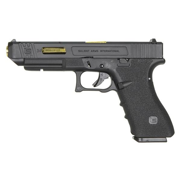 E&amp;C 1203 GLOCK34 SAI ガスブローバック ゴールドバレル G34 グロック34