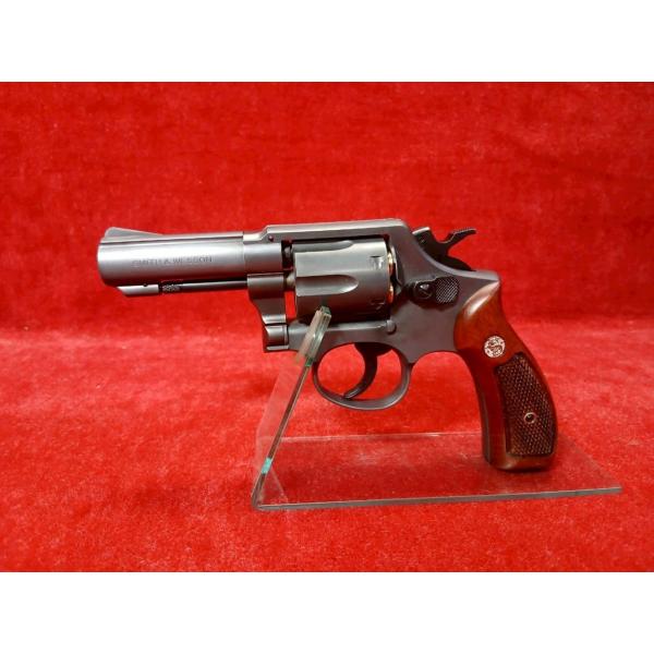 マルシン リアルカートガスリボルバー S&amp;W M10 3インチ エクセレントHW ハーフチェッカー木...