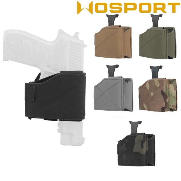 WOSPORT WASタイプ ユニバーサルホルスター WAS Style Holster BK/TA...