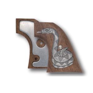 タナカワークス 木製グリップ＋Weight Colt SAA.45 2nd ラトルスネーク