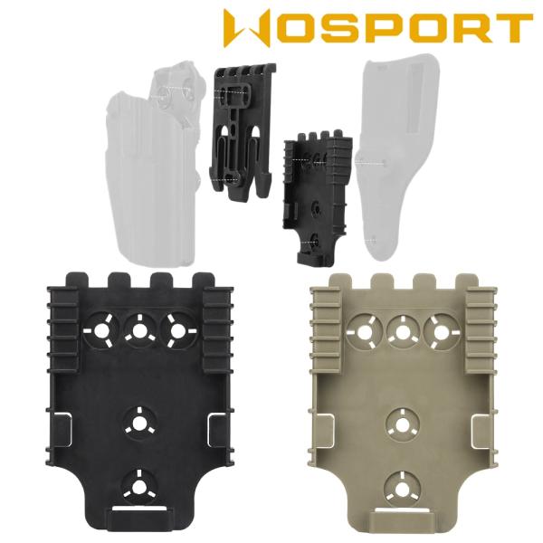 【ボーナスストアPlus＋5％】WOSPORT サファリランドタイプ クイックロック ベース BK/...