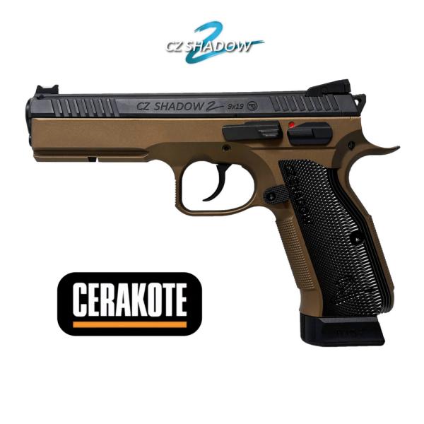 Carbon8 CZ SHADOW2 セラコート BRONZE ブロンズ CO2 ブローバック シャ...