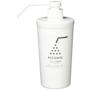 リス 詰替え用 ディスペンサー アルコール用 霧吹きタイプ ホワイト 580ml 日本製
