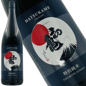 【初亀 特別純米 1800ml】 静岡県産令和誉富士使用 すっきり旨い食中酒 刺身や焼き魚に合う　食中酒におすすめ 家飲みや贈答にも映える地酒　飲食店にも