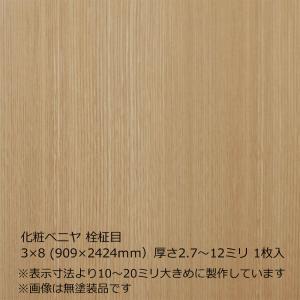 化粧ベニヤ 栓板目 3×8（909×2424mm）厚さ2.7〜12ミリよりオプション
