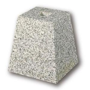 御影石 沓石 603 角型（標準型） 本磨き仕上げ 天端4寸 : こだわりの