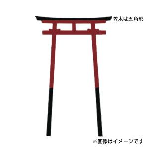 鳥居 木製 朱塗 3.5寸 : こだわりの建材ショップmokku - 通販 - Yahoo