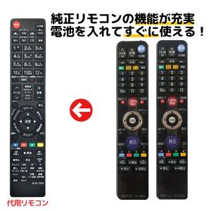 三菱 テレビ リモコン リアル RL18502 ...の商品画像