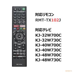 互換品 ソニー テレビ リモコン ブラビア R...の詳細画像3