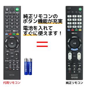REMOSTA ソニー テレビ リモコン ブラビア RMT-TX103J RMT REMOSTA ソニー テレビ リモコン ブラビア RMT-TX103J RMT