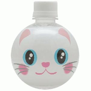 にゃんこ　しろねこ/球体ボトルウォーター