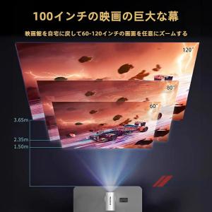 プロジェクター 小型 電動フォーカス 高画質 ...の詳細画像5
