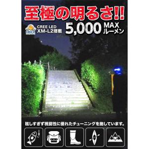 ヘッドライト 充電式 超強力 LED ヘッドラ...の詳細画像3