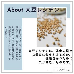 Cook Eat シリーズ 粉末 大豆レシチン...の詳細画像2