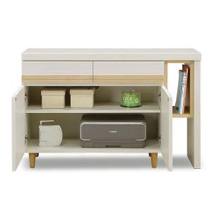 キャビネット リビングボード デスクキャビ ジ...の詳細画像2