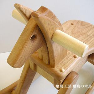 木製　馬のおもちゃ　玩具　オブジェ　１９８８年製 木製馬のおもちゃ玩具オブジェ1988年製